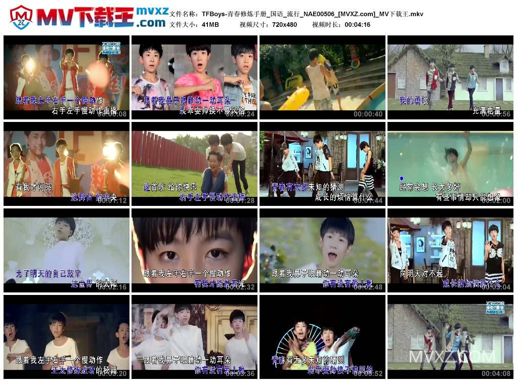 TFBoys-青春修炼手册_国语_流行_NAE00506